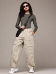 Women Parachute High-Rise Jeans
